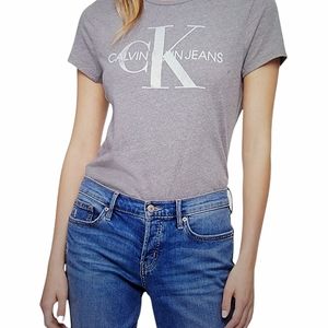 Calvin Klein Jeans Women's Metallic Monogram Logo